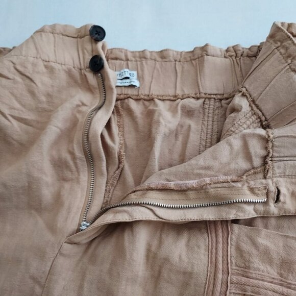 Urban Outfitters Isla Slouchy Linen Blend Jogger Pants Size XL - Picture 5 of 9